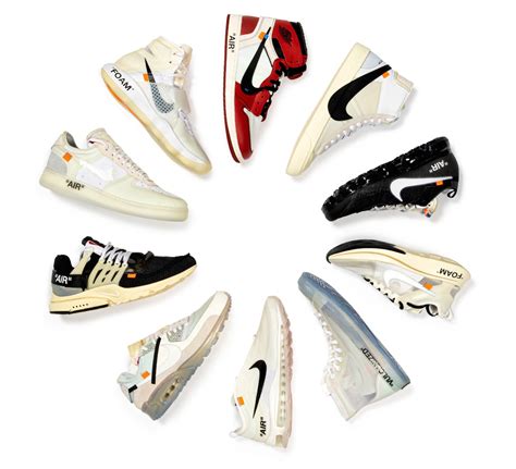 nike swoosh off white shoes